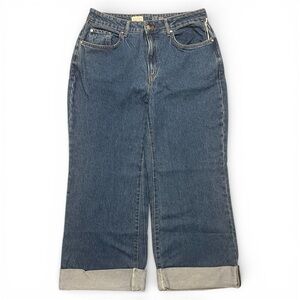 PILCRO WOMEN’S WIDE LEG JEAN SIZE 16W PLUS $148 NEW NWT 28” INSEAM